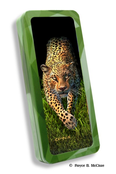 Royce Pencil Tin - Leopard