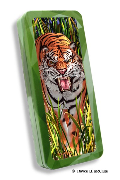 Tiger Trouble Pencil Tin