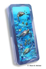 Royce Pencil Tin - Turtle Town 