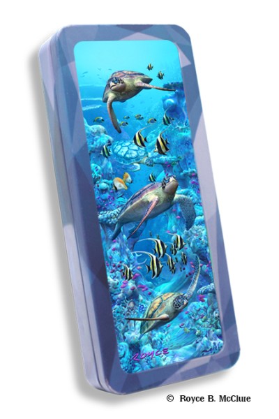 Royce Pencil Tin - Turtle Town 