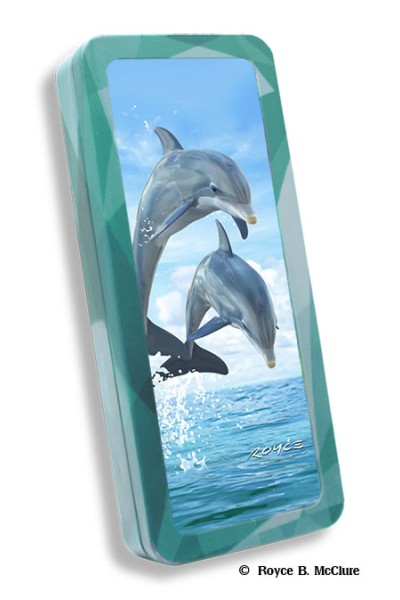 Dolphin Jumpers Pencil Tin