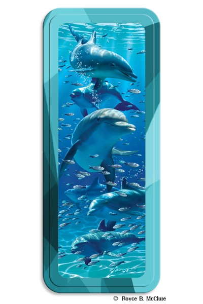 Royce Pencil Tin - Dolphins