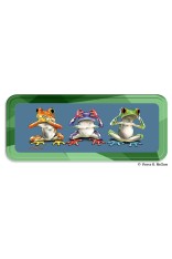 Royce Pencil Tin - No Evil Frogs