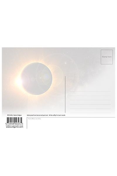 Artgame 5"x7" Postcard - Solar Eclipse
