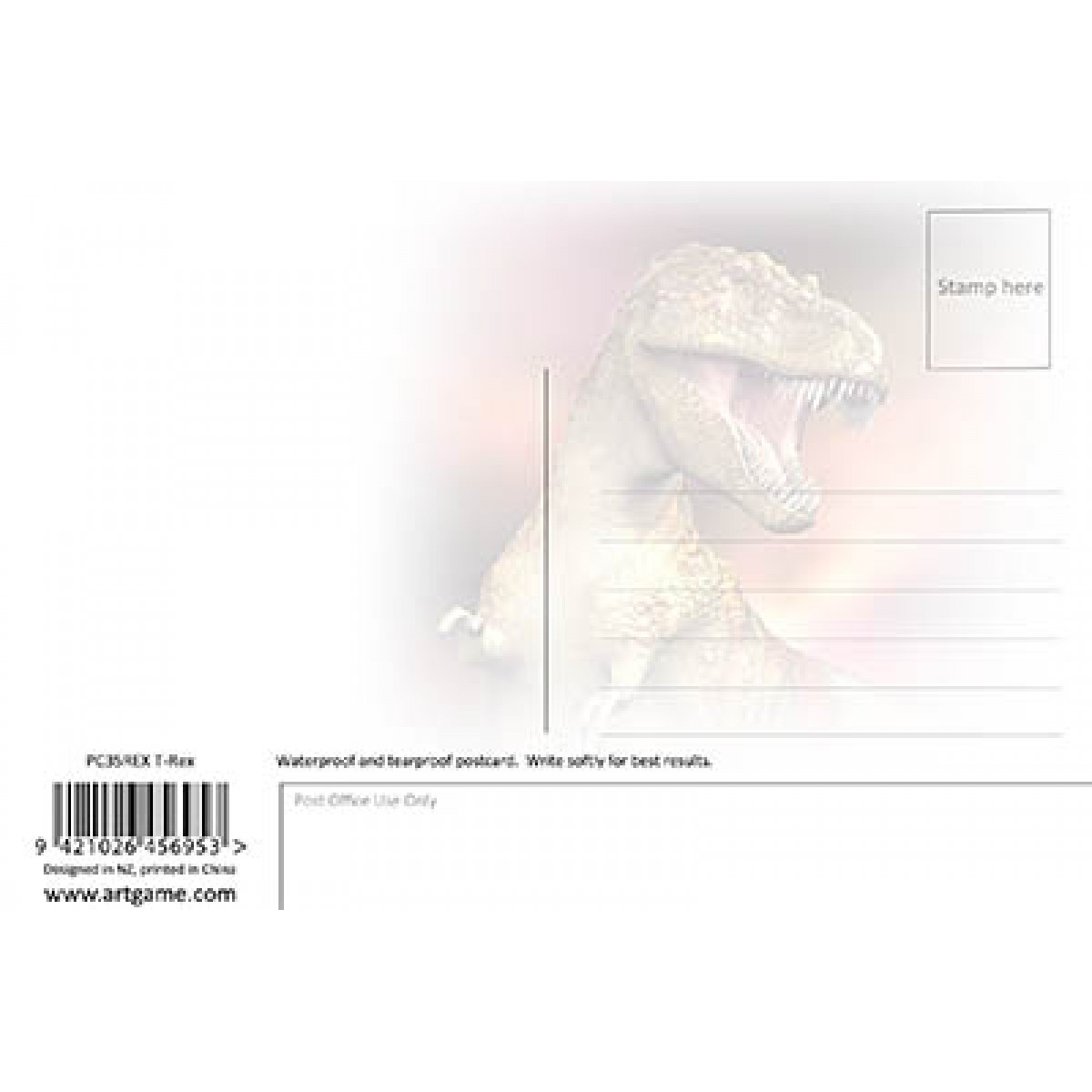 Rex Postcards T-Rex Postcard