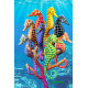 Royce 4"x6" Postcard - Seahorses 