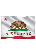 Californian Flag Postcard