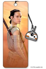 Star Wars Rey 3D Bookmark