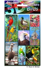 3D Stickers - Birds - by Artgame