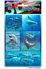 3D Stickers - Dolphins - by Artgame 