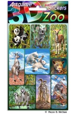 3D Stickers - Zoo - by Artgame