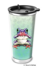 No Evil Frogs Travel Mug