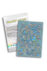 Swamp Ducks Maze Card