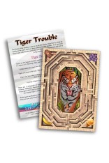 Tiger Trouble Maze Card