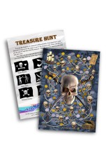 Treasure Hunt Maze Card