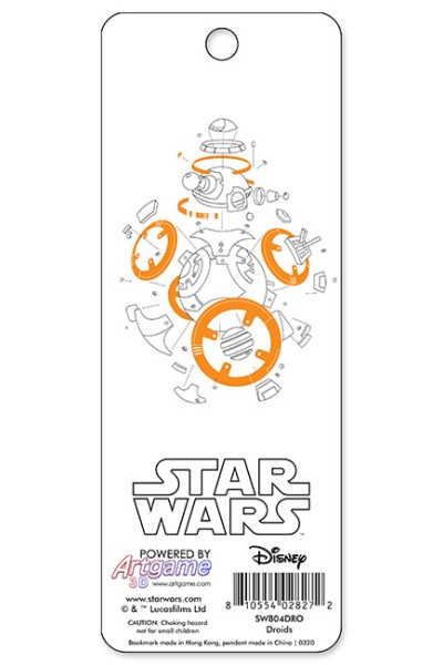 Star Wars Droids 3D Bookmark