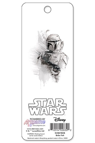 Star Wars Boba Fett 3D Bookmark