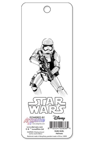 Star Wars Helmets 3D Bookmark