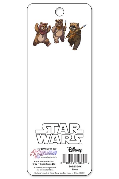 Star Wars Ewok 3D Bookmark