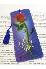 Royce Gift Bookmark - I Love You "Red Rose"