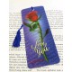 Royce Gift Bookmark - I Love You "Red Rose"