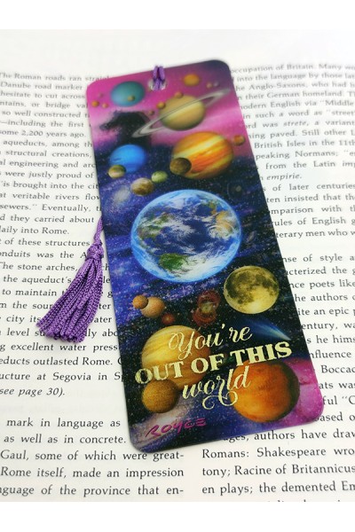 Royce Gift Bookmark - Out of This World "You are Here"